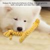 Cotton Rope Giraffe Dog Toy Giraffe Shaped Handmade Pet Toy Dog Chew Toy  Small Medium Dogs