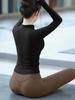 Exquisite Women's High-End Yoga Fitness Jacket - Autumn/Winter 2025 Long-Sleeve Sports Top