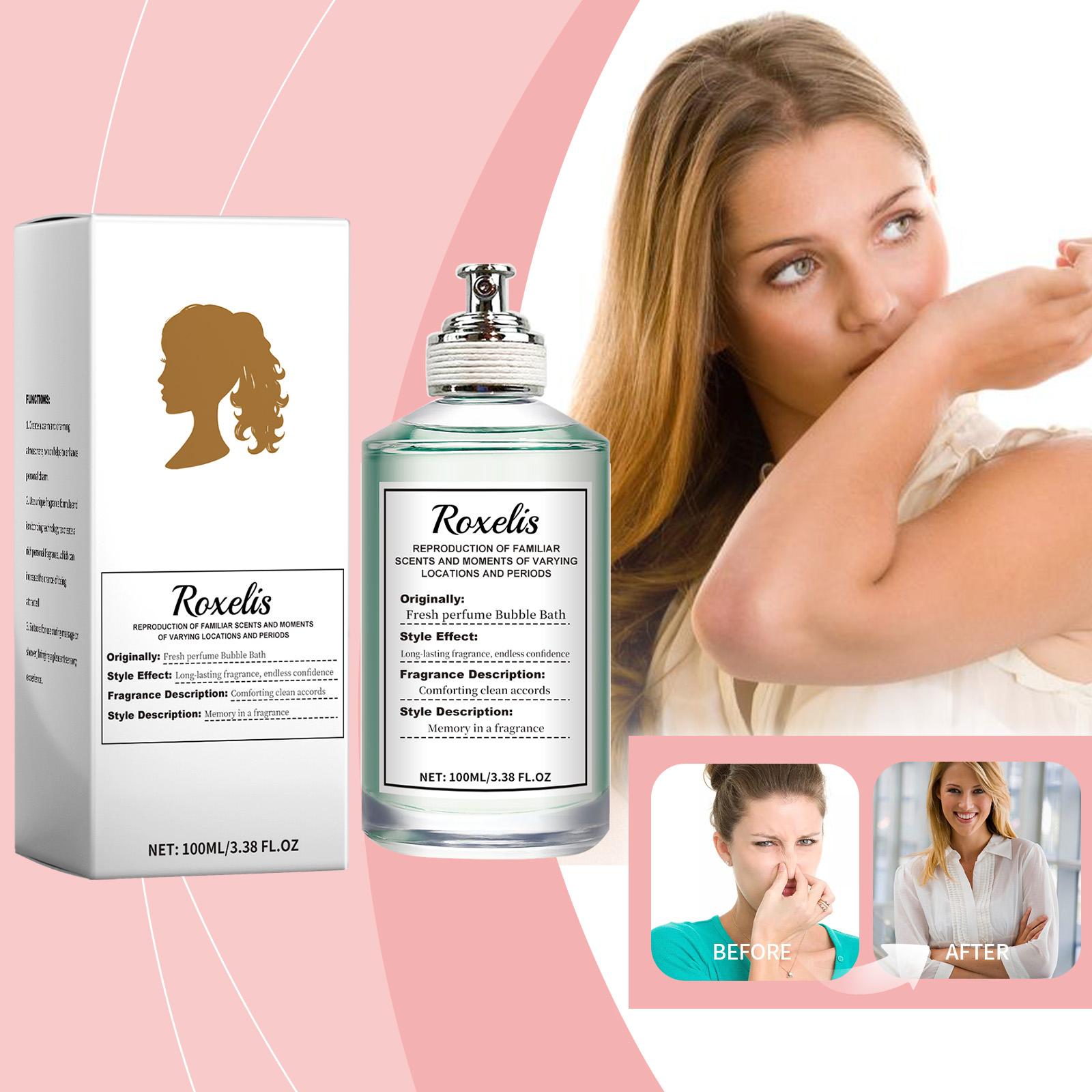 Roxelis Fresh Perfume Bubble Bath, Holiday Eau de Toilette, Long-Lasting Fragrance women's long lasting perfume - Good gifts