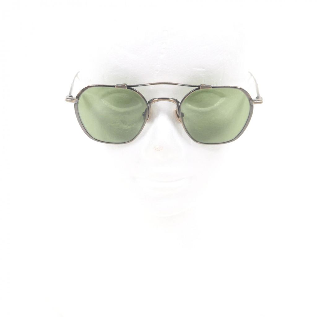Pristine MATSUDA sunglasses Two Bridges antique gold mens M3145 Used