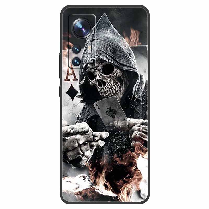 For Xiaomi 12 Lite 5G Case Shockproof Soft Silicone TPU Back Cover For Xiaomi Mi 12 Lite 5G Phone Case Mi12Lite 12Lite Cartoon