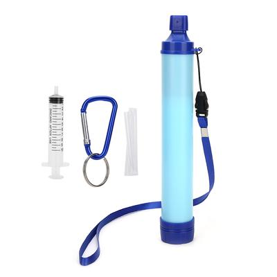 Filterhalme Outdoor Wandern Wasserfilterhalm Bequemer Trinkhalm zum direkten Trinken Camping Filterhalme