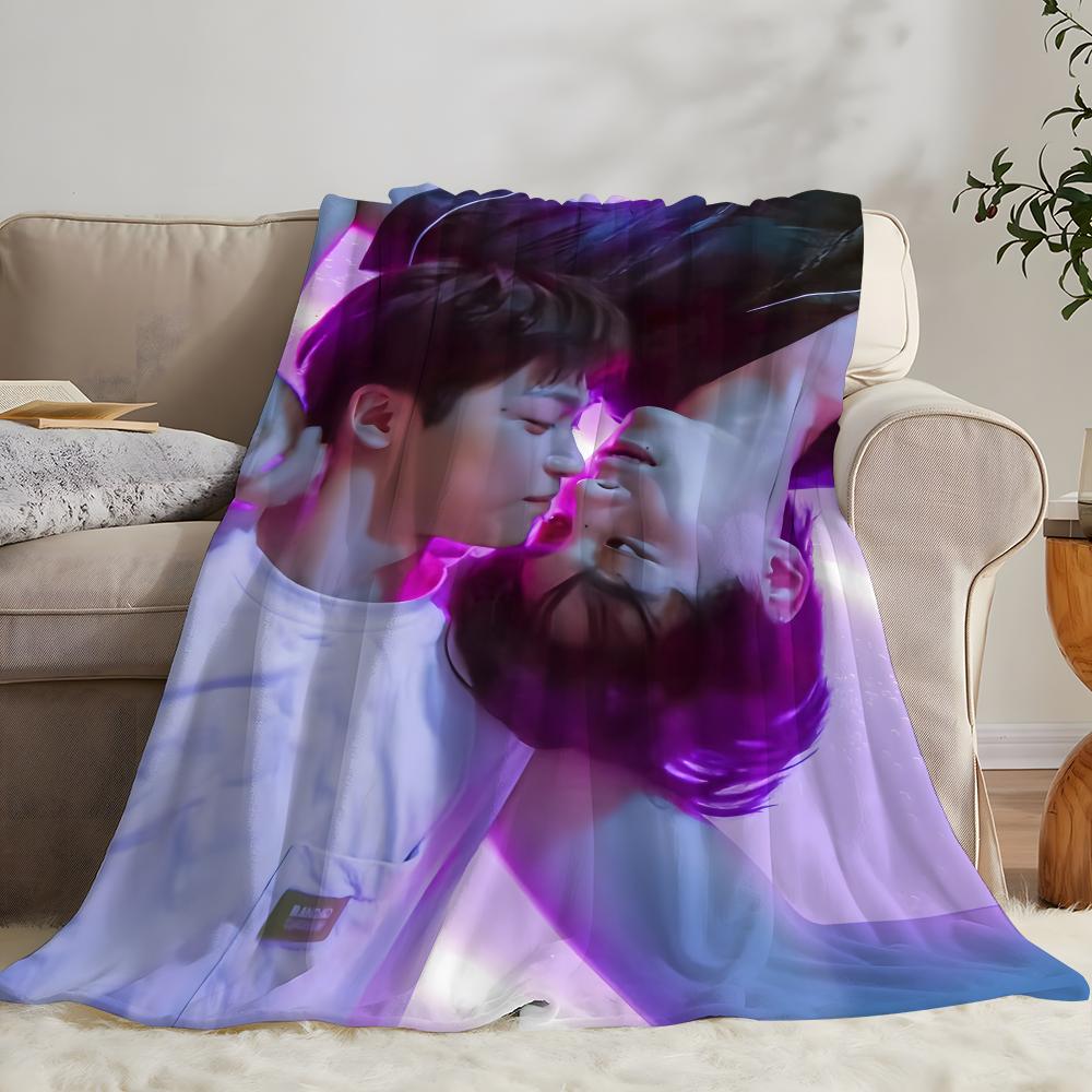 Drama Revenged Love Throw Flannel Throw Blanket: Soft Kid-Friendly Warm Anti-Static All Season Washable Couch Bed Home