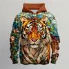 Herren Mode 3D Gedruckter Hoodie Feiertags Go Hoodie Gedruckter Frühling und Herbst Designer Hoodie