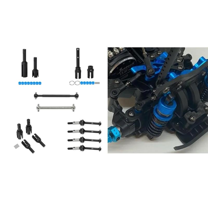 High Performances Universal Joints Darive Shafts for 1/10 Scale Model Car Simulated Car Joint Cup Upgrades
