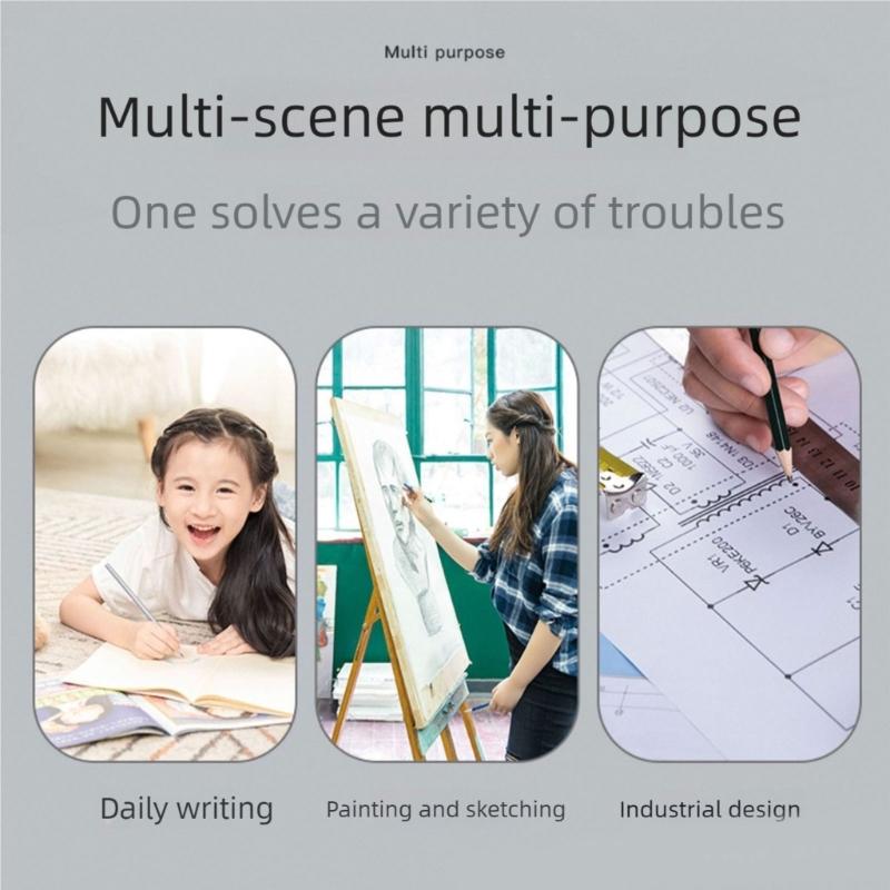 Electric Pencil Eraser with Refills Electric Eraser Kits for Drawing Painting Sketching Drafting School Supplies