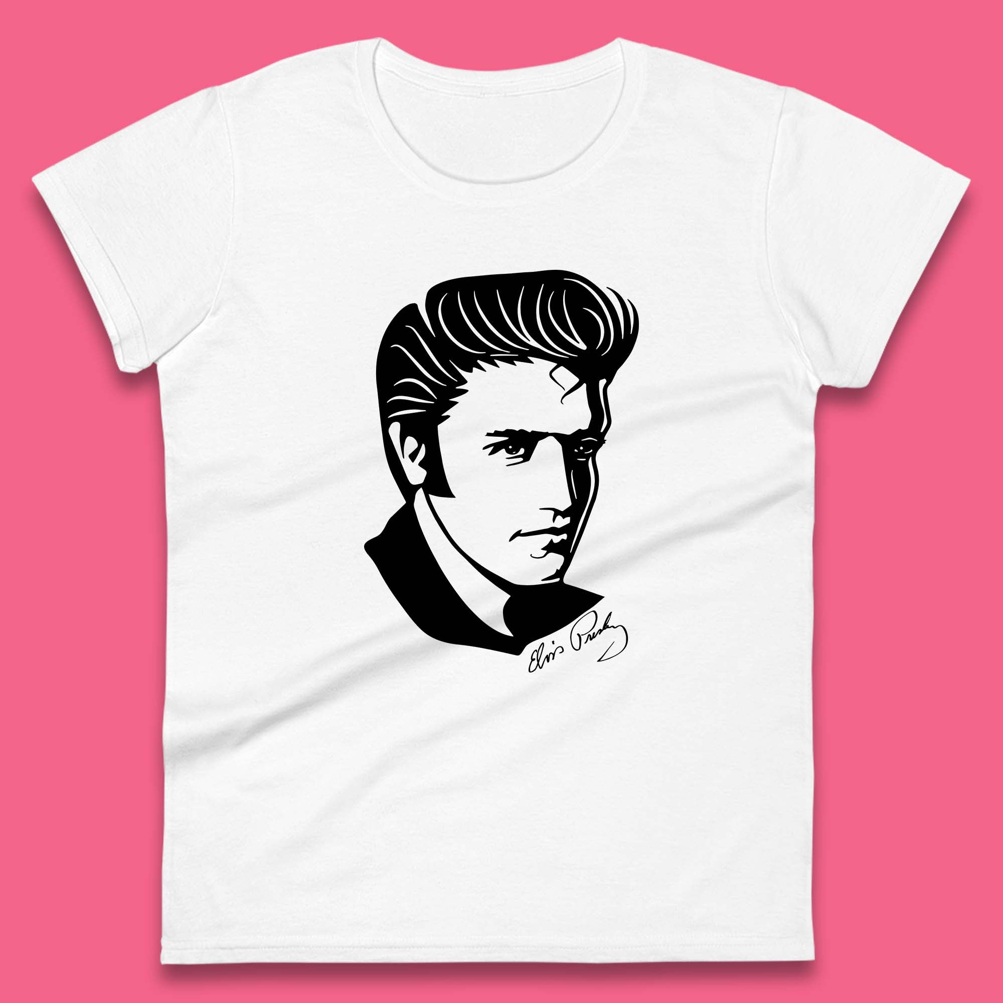 Elvis Presley American Singer King Of Rock And Roll Elvis Presley Lovers Womens Tee T Shirt Mens Tops Unisex Top 4XL