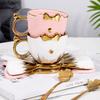 Creative Bow Shaped Coffee Cup Water Cup Couple Cups Tea Mug Coffee Mug Breakfast Cups Dessert Dish Drinkware Beverage Mugs
