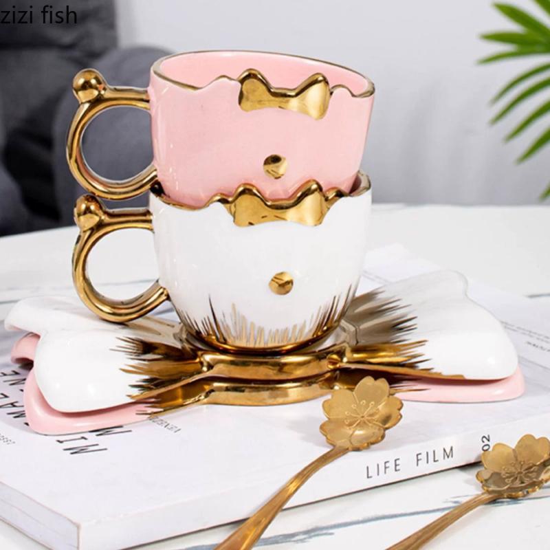 Creative Bow Shaped Coffee Cup Water Cup Couple Cups Tea Mug Coffee Mug Breakfast Cups Dessert Dish Drinkware Beverage Mugs