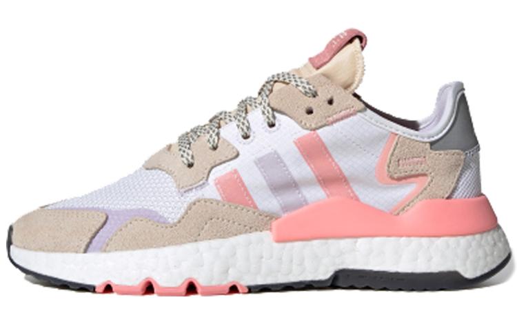 Adidas Wmns Nite Jogger White Glory Pink Женские FX7459 36⅔