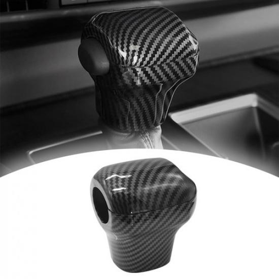 Carbon Fiber ABS Gear Shift Knob Head Cover Trim For Toyota Sienna -2025