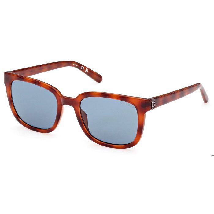 Lunettes de Soleil Guess GU00065 53/20/150 HAVANA/BLUE injecté unisexe GU00065