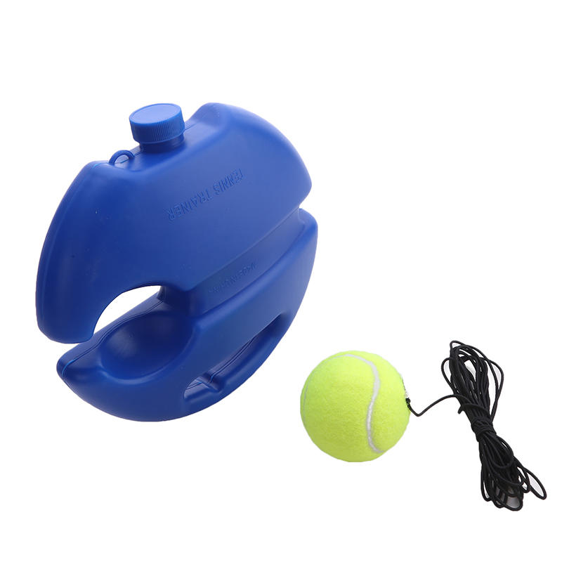 

Heavy Duty Tennis Trainer Base With Elastic Rope Ball For Self Practice Rebound Training And Partner Sparring One Size