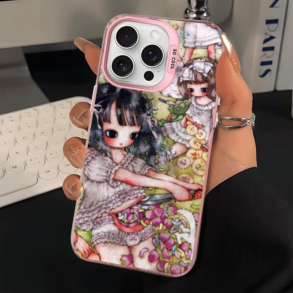 Selling Aya Takano Phone Case For IPhone 16 15 14 13 12 11 Pro Max X XR XSMAX 8 7 Plus Matte Shockproof Back Cover