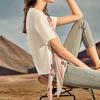 Korean Printed Patchwork Fashion Round Neck T-shirt Summer Women's Clothing Casual All-match Female Short Sleeve Tops for Female