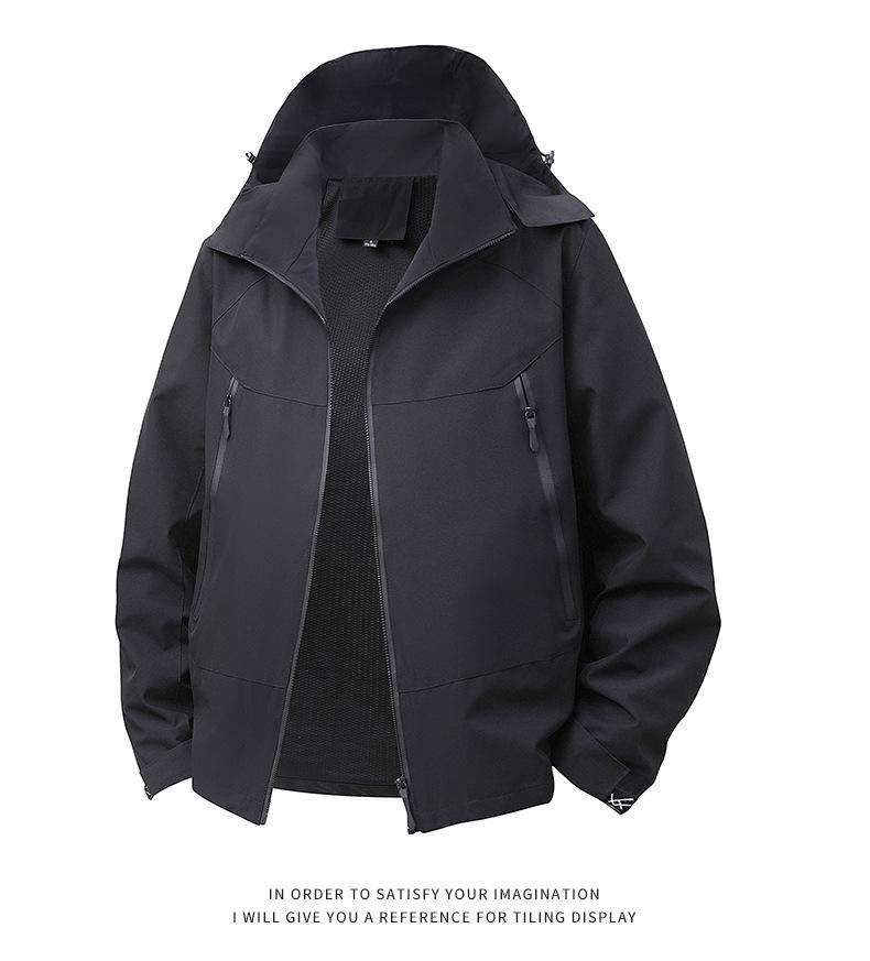 Women's Ski Jacket 2025: New Early Spring Color Block Waterproof Windproof Casual & Workwear Jacket for Men