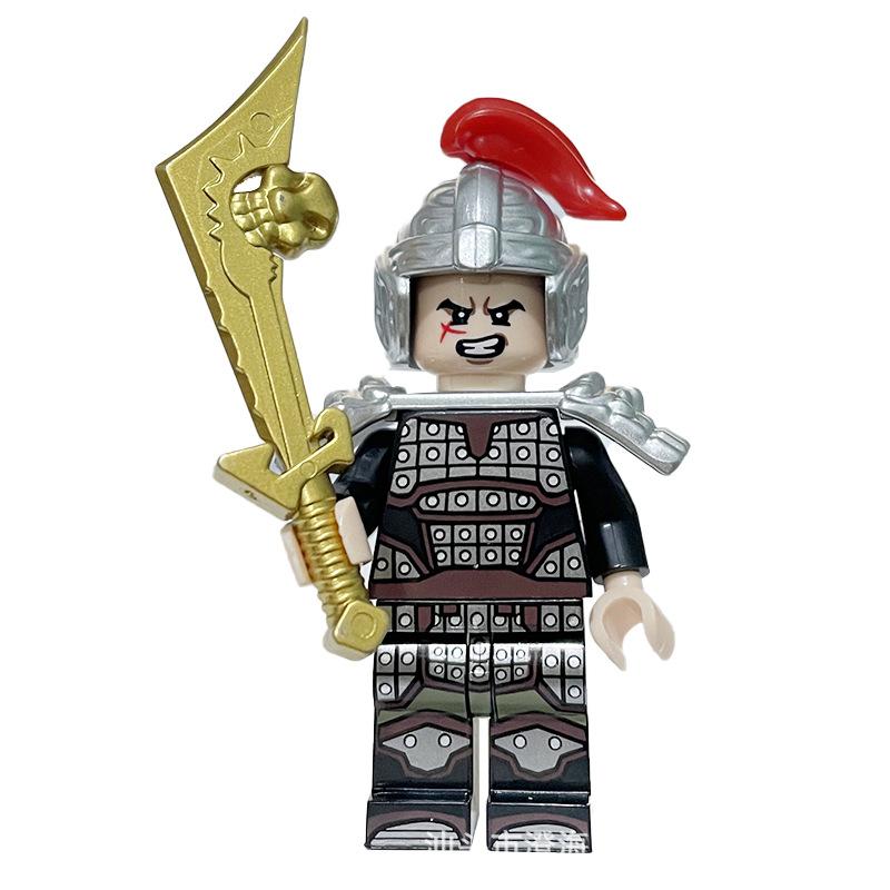 Three Kingdoms Xiaoxia Series Ancient Chinese Generals And Soldiers Doll Children'S Assembled Building Block Toy