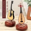 Mechanism Wind Up Musical Box Violin Music Box Miniature Musical Instrument Ornament Home Decors Creative Artware Gift