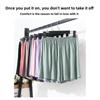 Women's summer modal shorts for outdoor wear, plus size, high-waisted, wide-leg, loose-fitting sleep pants, thin safety pants, casual pants