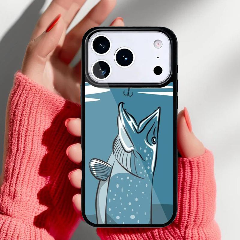 Northern Pike Phone Case for iPhone 17 Air 16e 15 14 13 Pro Max Back Cover for 12 11 Pro Coque