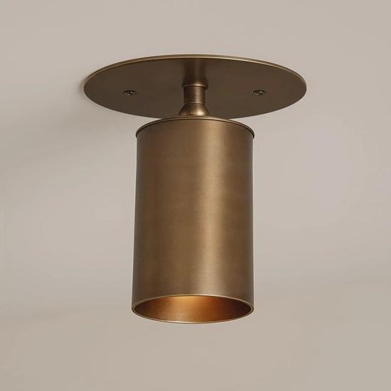 17.78 Cm Mid Century Modern Raw Brass Pendant Light Handmade Chandelier Entryways, Hallways, Bedrooms, Office, Home Decor Gift
