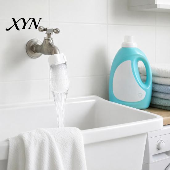 Chaussette Filtre Robinet 200 Pièces Sac Coton avec Lanières, Couvercle Filtre Robinet pour Élimination Rouille Évier Cuisine, Rouille, Sédiments et Saleté Installation Facile