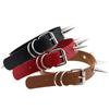 PU kožený gotický náhrdelník obojok Sexy špica okrúhly prsteň Kľúčna kosť Punk Rock Retiazka Choker Opasok Nastaviteľný golier Choker Cosplayer Halloween doplnok