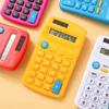8-Digit Mini Pocket Calculator Large LED Display Candy Color Standard Function Calculator Silent 8-Digit Calculator Students