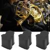 6PCS silicone French Horn Bumper Black Rubber Rotary Valve Pads Tuba Horn  For French Horn
