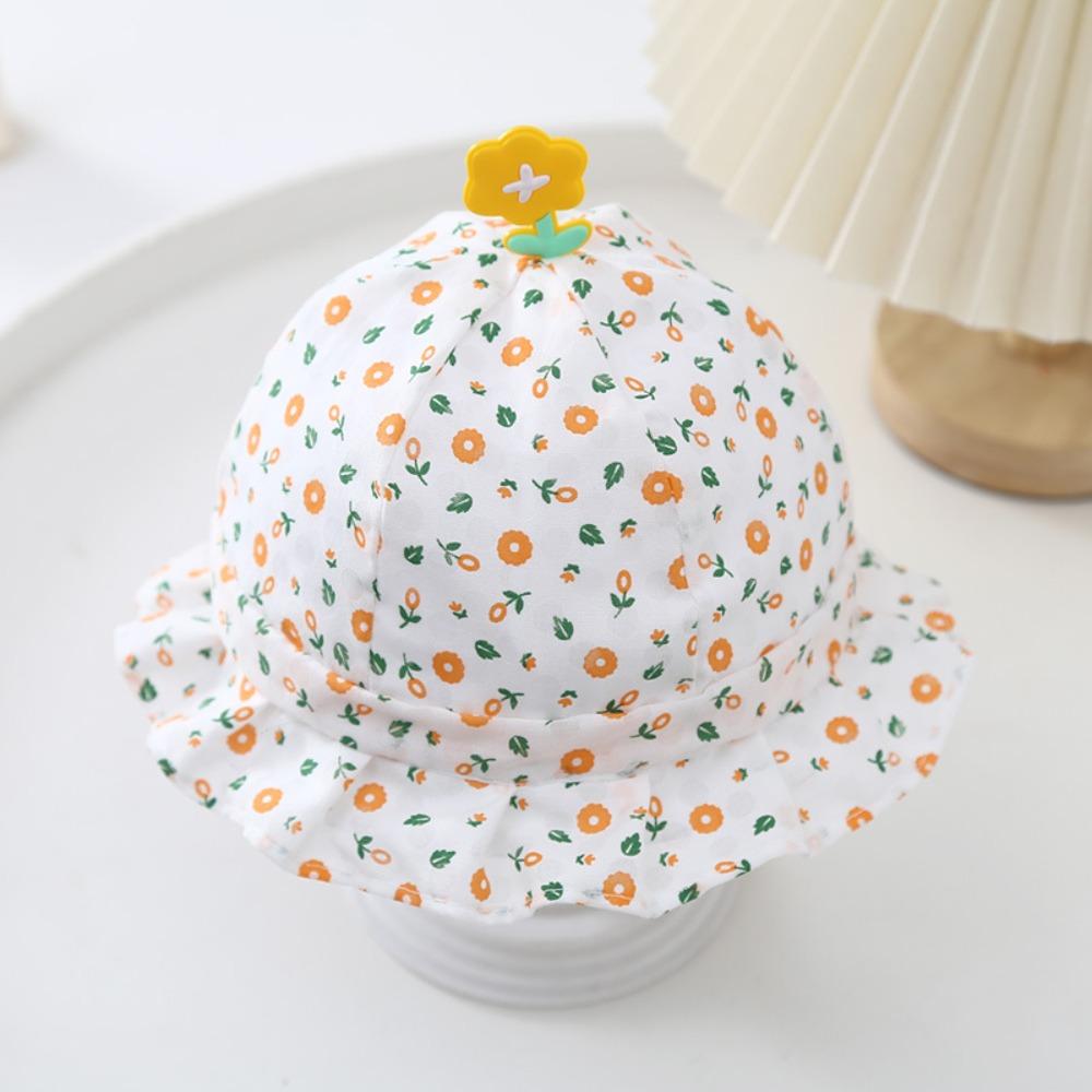 Thin Cotton Adjustable Baby Fisherman Hat Cute Thin Baby Hat Adjustable Baby Fisherman Hat