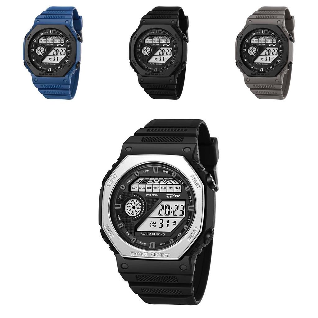 Factory Direct Waterproof Student Watch For Boys Teenagers With Quartz Movement And Digital Display