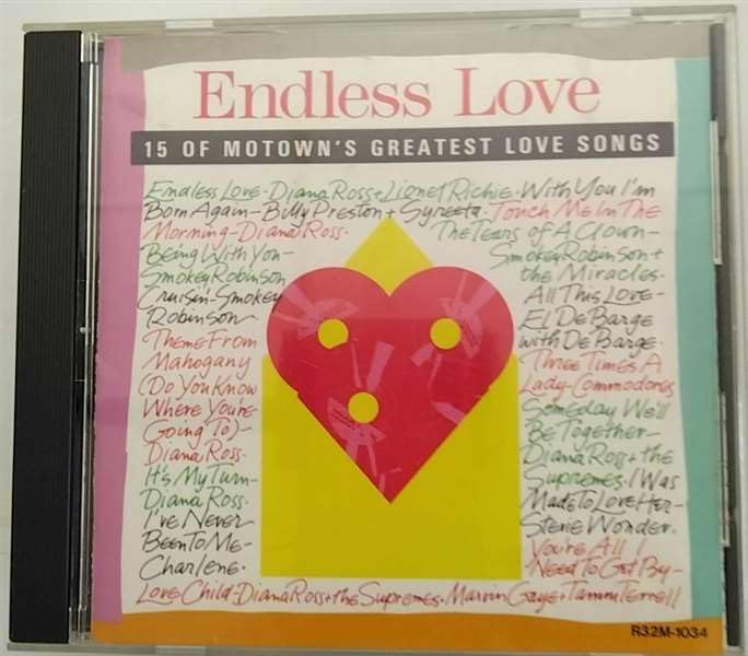 

CD VARIOUS - Endless Love - 15 Of Motown s Great R32M1034PROMO Motown 1987 Japan Soul/Funk Used