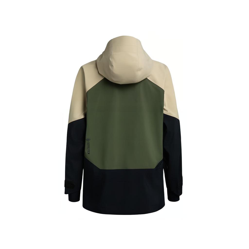 SALOMON Moon Patrol Snow Series Gore-Tex Jacke 3L Wasserdicht Bequem Kapuze Langarm Winter Skijacke Herren Jacken Pepper-White C23123