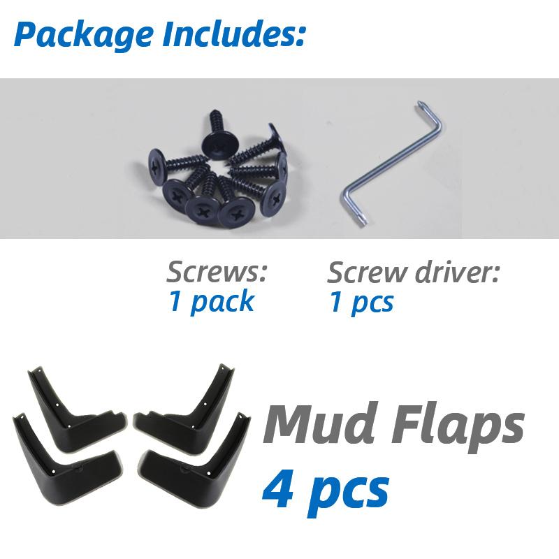 Molded Mud Flaps For Hyundai Tucson TL 2015 - Mudflap Splash Guards Mudguard Fender Front Rear 2016 2017