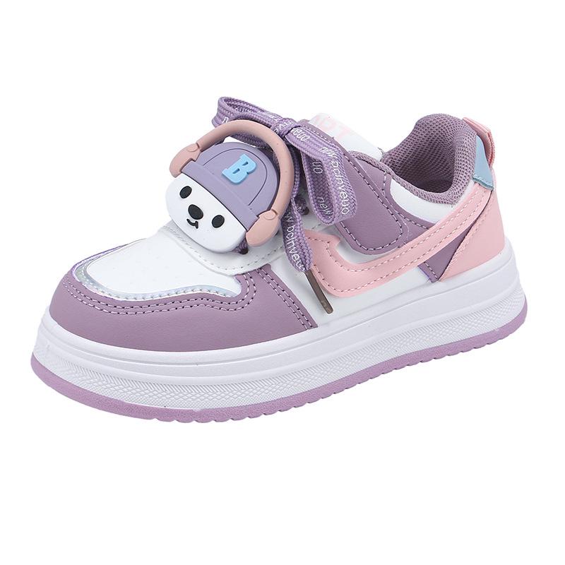 Breathable, Wear-Resistant Skate Shoes for Kids – Comfortable Soft Sole Sneakers for Boys & Girls with Cartoon Design