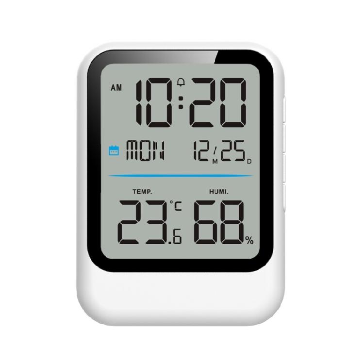 Alarm Clock With Hygrometer Thermometers And Temperature Unit Conversion For Home Office
