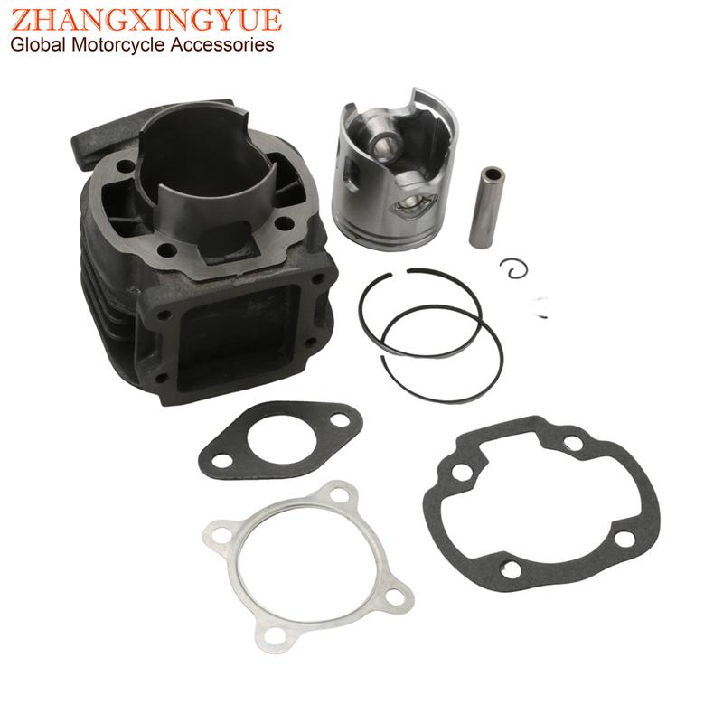 Scooter 70cc Big Bore Cylinder Kit For Aprilia Amico GL 50 Sport SR 50cc AC 47mm / 10mm 2-Stroke Engine Parts