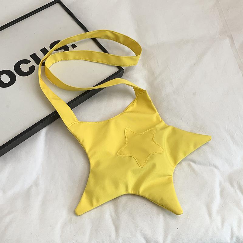 

Summer bright new star cloth bag fashion messenger single shoulder star bag summer couple girlfriend bag