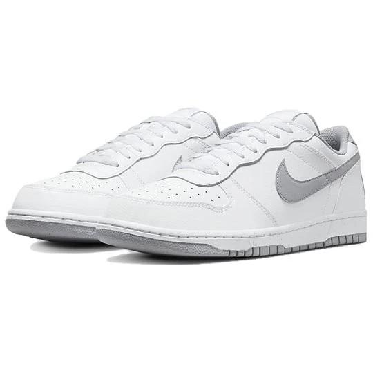 

Nike Big Low Белый Волчий Серый 355152-106 Мужские Размеры EU 46