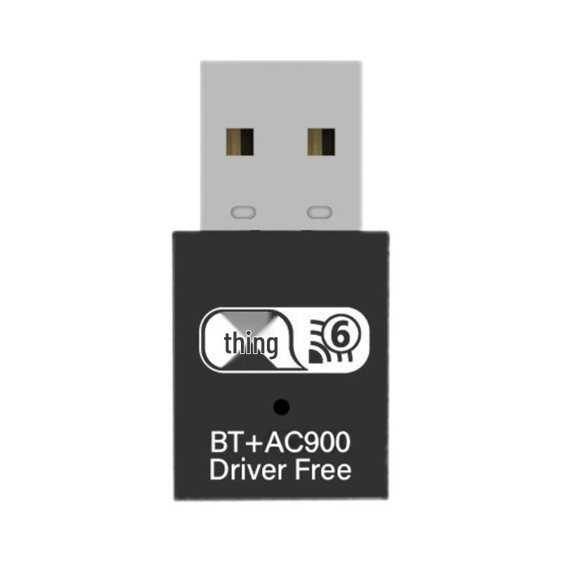 Adaptador de Red Inalámbrica de Doble Banda 5G WiFi 6 y Bluetooth 5.4 para Portátiles y Ordenadores de Escritorio