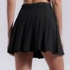 Damen High Waist Plissee Rock mit Shorts mit Taschen Tennis Sport Golfrock Mädchen Skating Cheerleading Rock