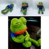 Adorable Pepe The Frog Sad Plush Keychain Pendant For Backpacks