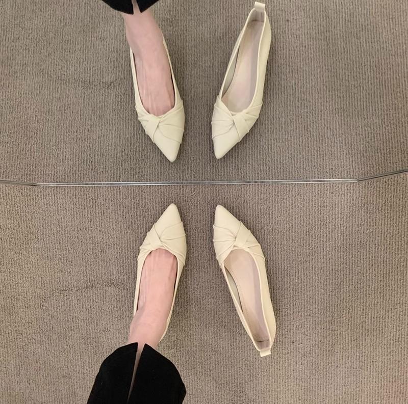 Casual versatile mid-heel slip-up shoes Summer sweet single shoes Women's outer wear non-slip comfortable shoes