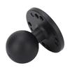 1.5 Inch Ball Mount with Aluminum Alloy AMPS Hole Round Plate For RAM Mounts C Size Ball Double Socket Arm