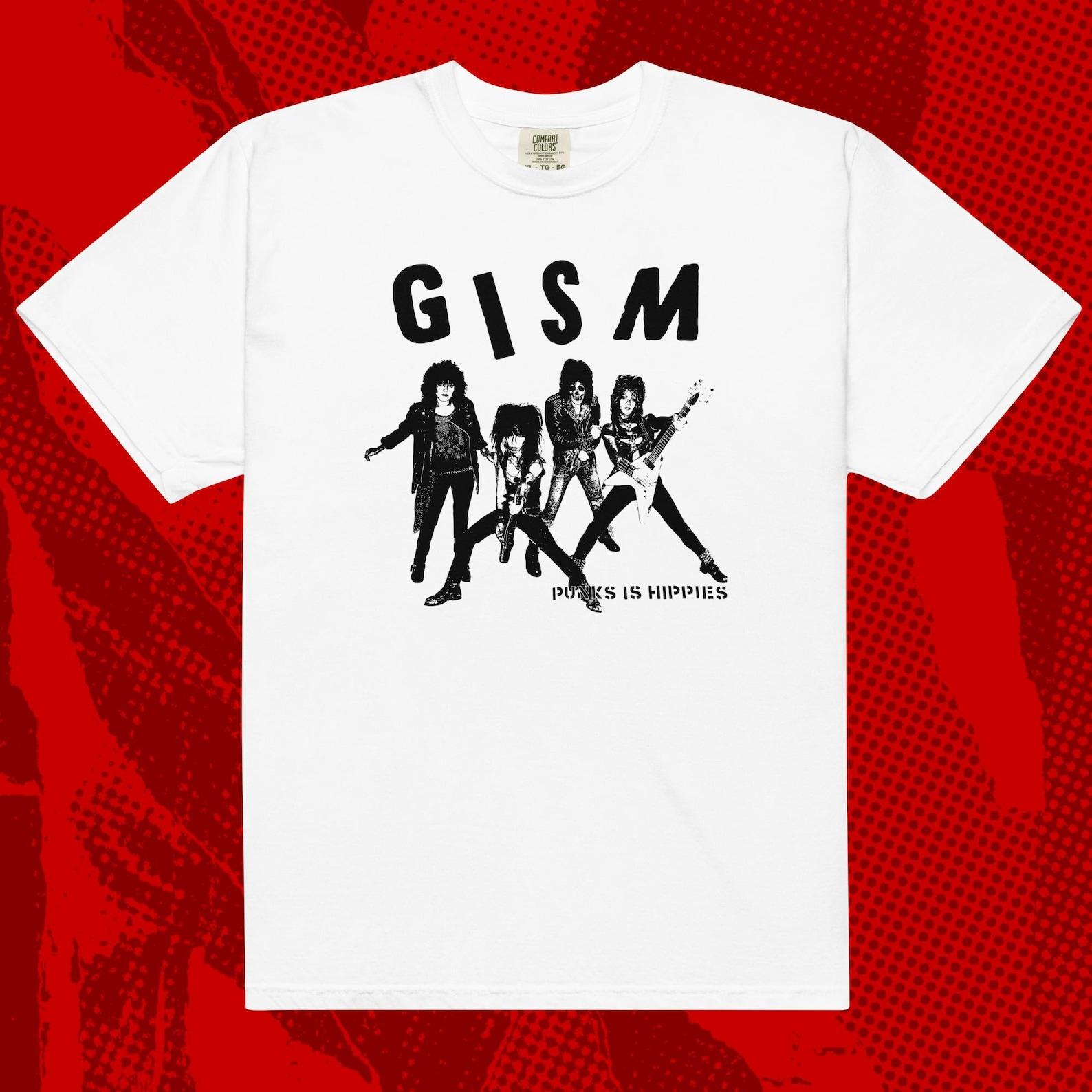 GISM Punks Is Hippies Shirt | Crust Punk Japanese HC Gauze Discharge S