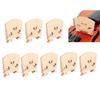 8pcs 4/4 Solid  Maple Violin Bridges, Full Size Bridge