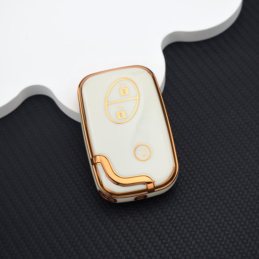 Anti-Scratch Key Holder For Lexus Es350 Rx270 Is250 Ct200H Gs300 Ls460 Gx460 Gx400 Is300C Es240 450H 460H Tpu Car Key Case Cover