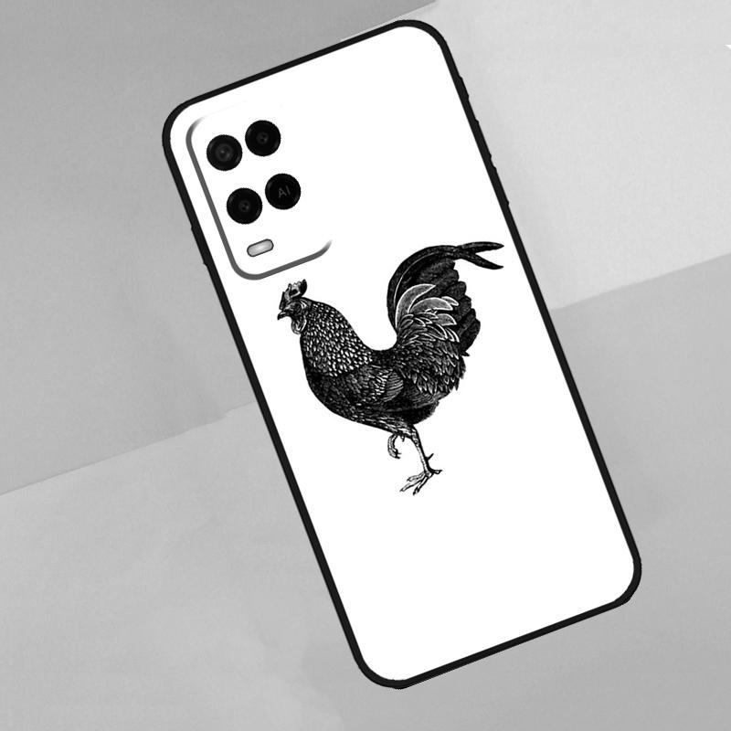 Chubby Chicken For Oppo A74 A94 A54 A80 A78 A98 A40 A60 A18 A38 A58 A15 A17 A77 A57S A16 A76 A96 Phone Case