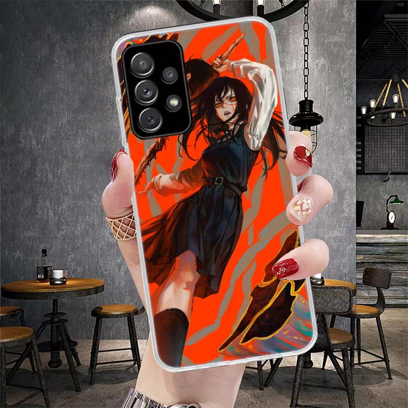 C-Chainsaw Mans Yoru War Devil Soft Phone Case For Samsung Galaxy S22 S23 S24 S25 Edge S26 Ultra S20 FE S21 Plus + Fundas Coque