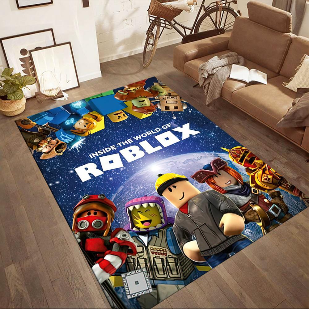 Roblox Square Rugs Are a Great Choice for Living Rooms, Bedrooms, Home Décor, and As Gifts
